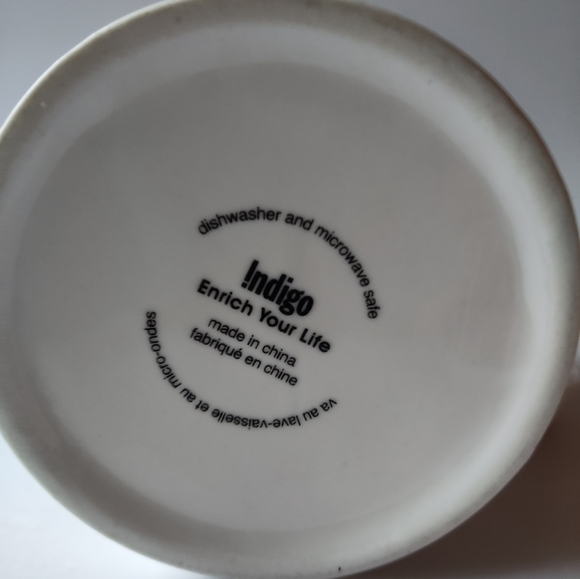 Indigo initial 'R' Mug - Picture 6 of 6